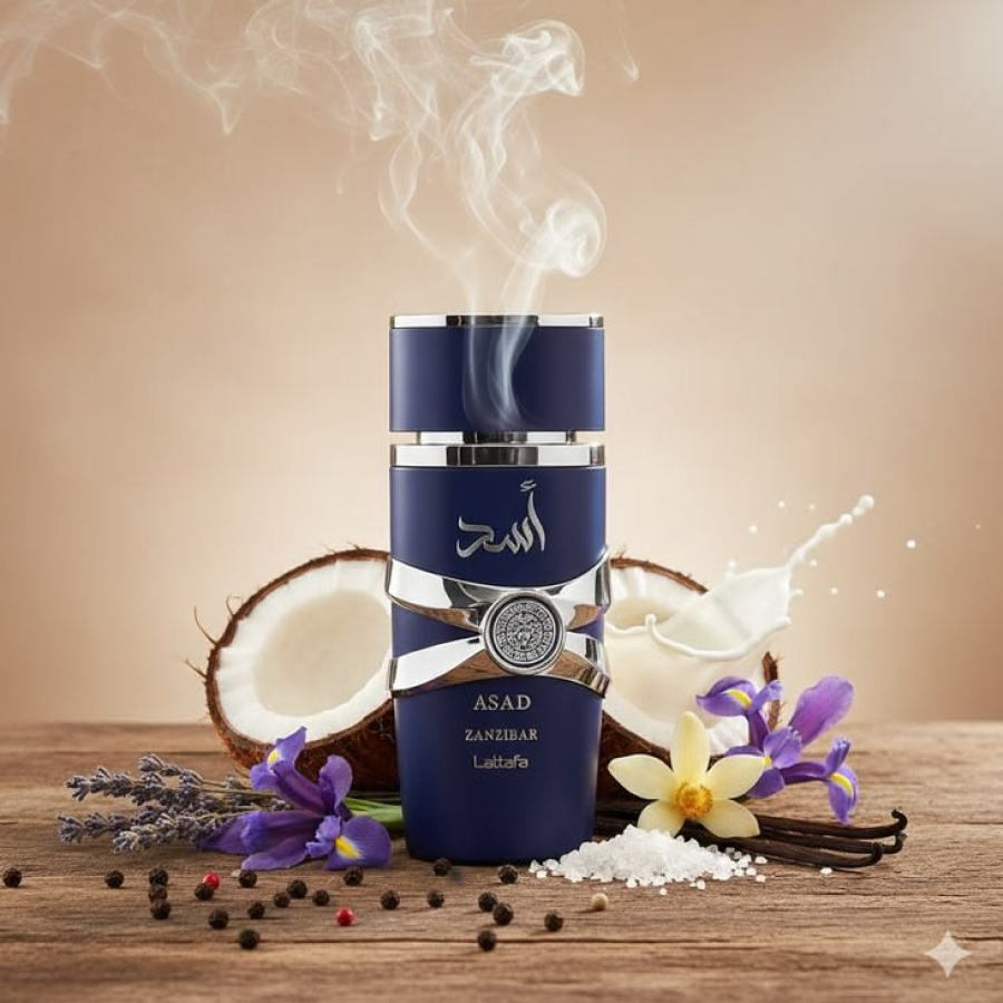ASAD Zanzibar Lattafa men 100ml tester