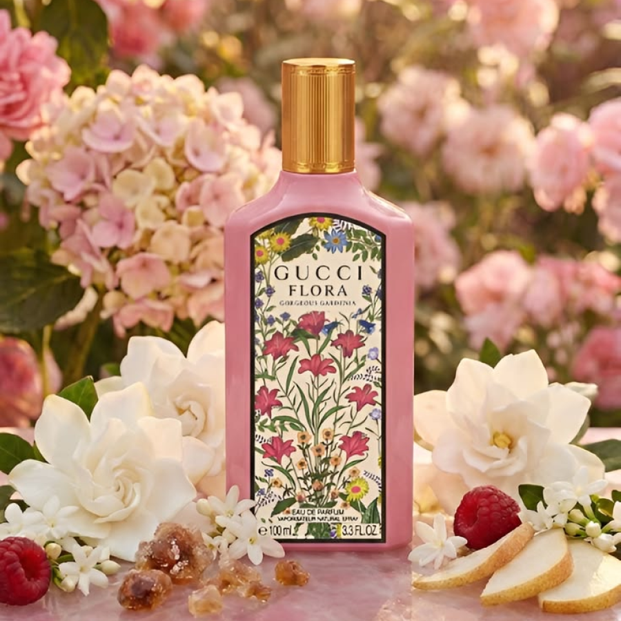Gucci Flora Gardenia Pink woman 100ml Tester